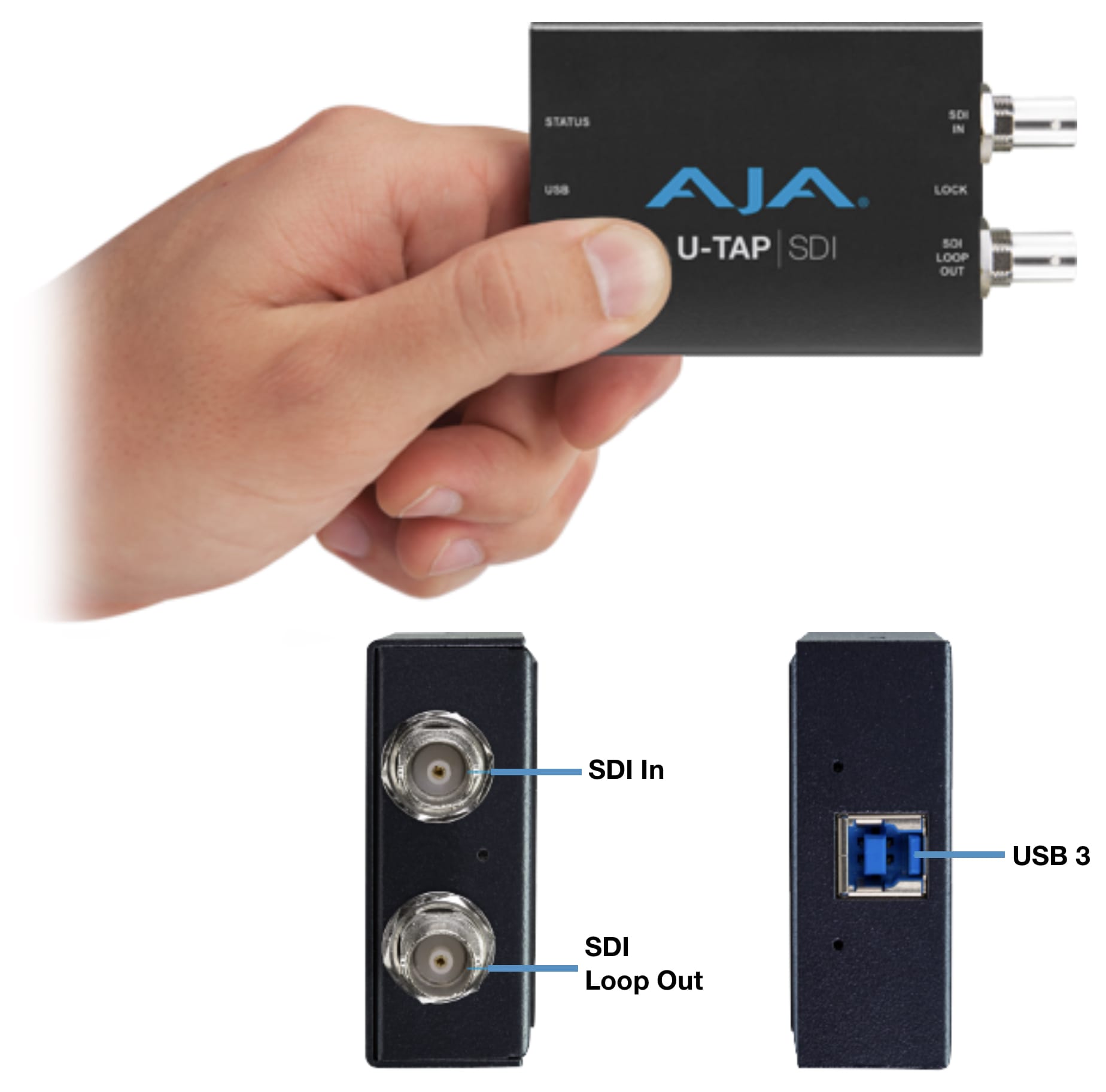 AJA U-Tap – Frank Gear
