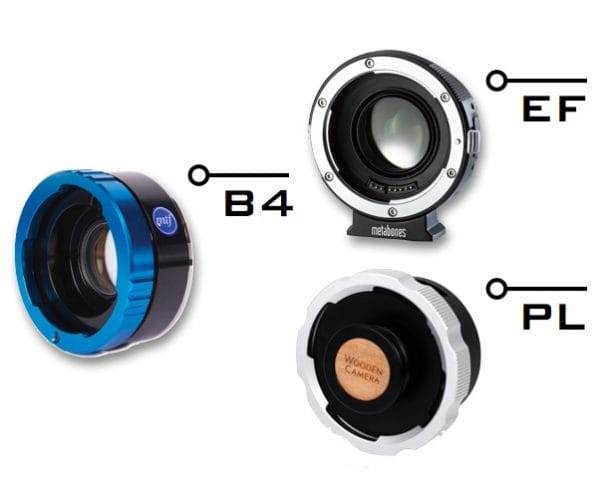 E Mount Adaptors