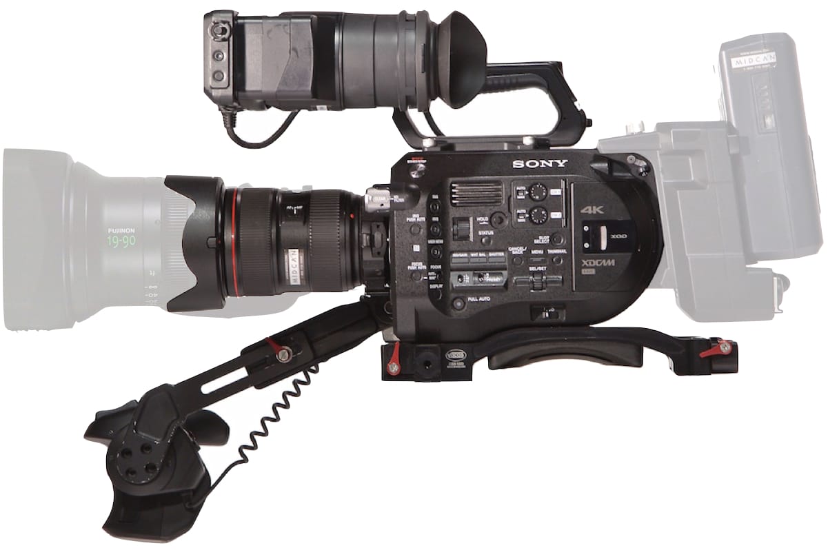 Sony FS7 with Speedbooster and EF Lens – Frank Gear