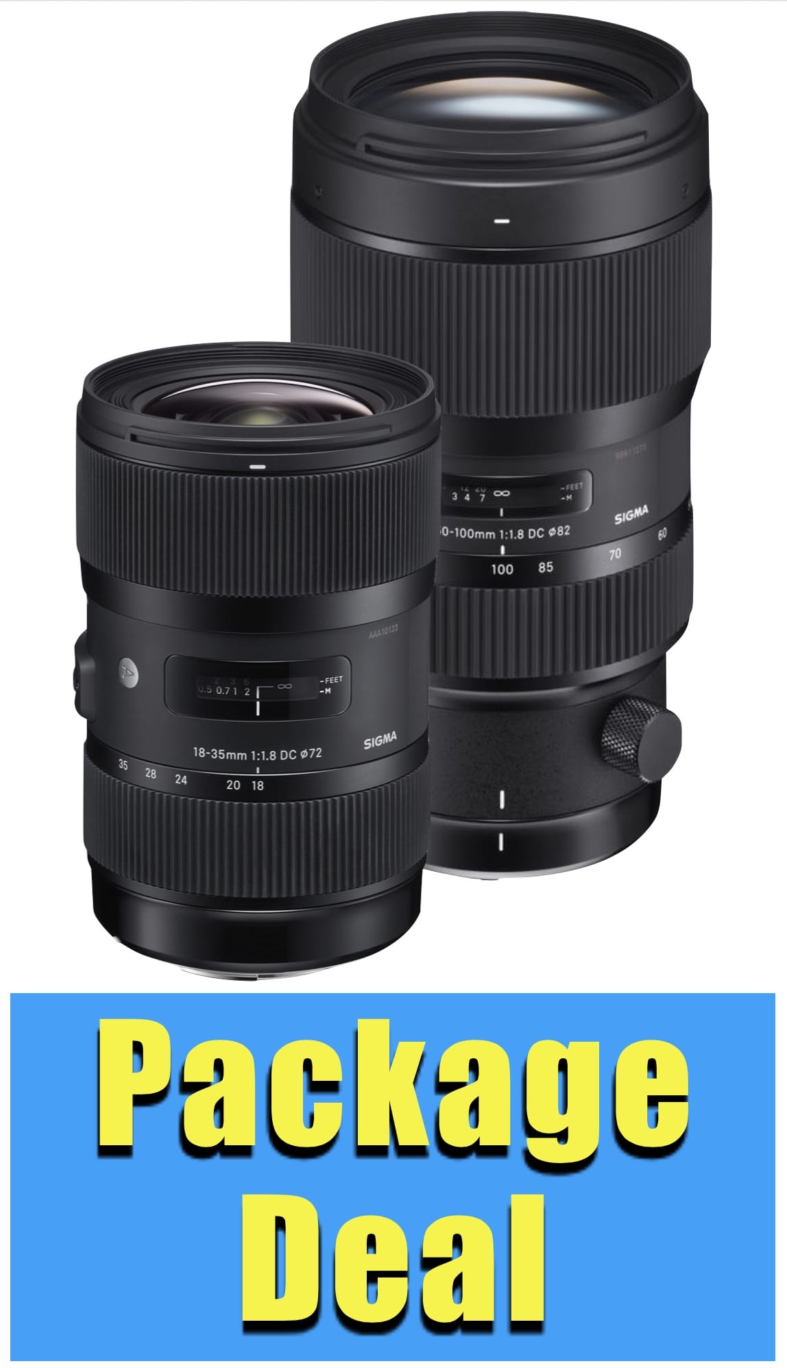 Sigma Lens Package Deal