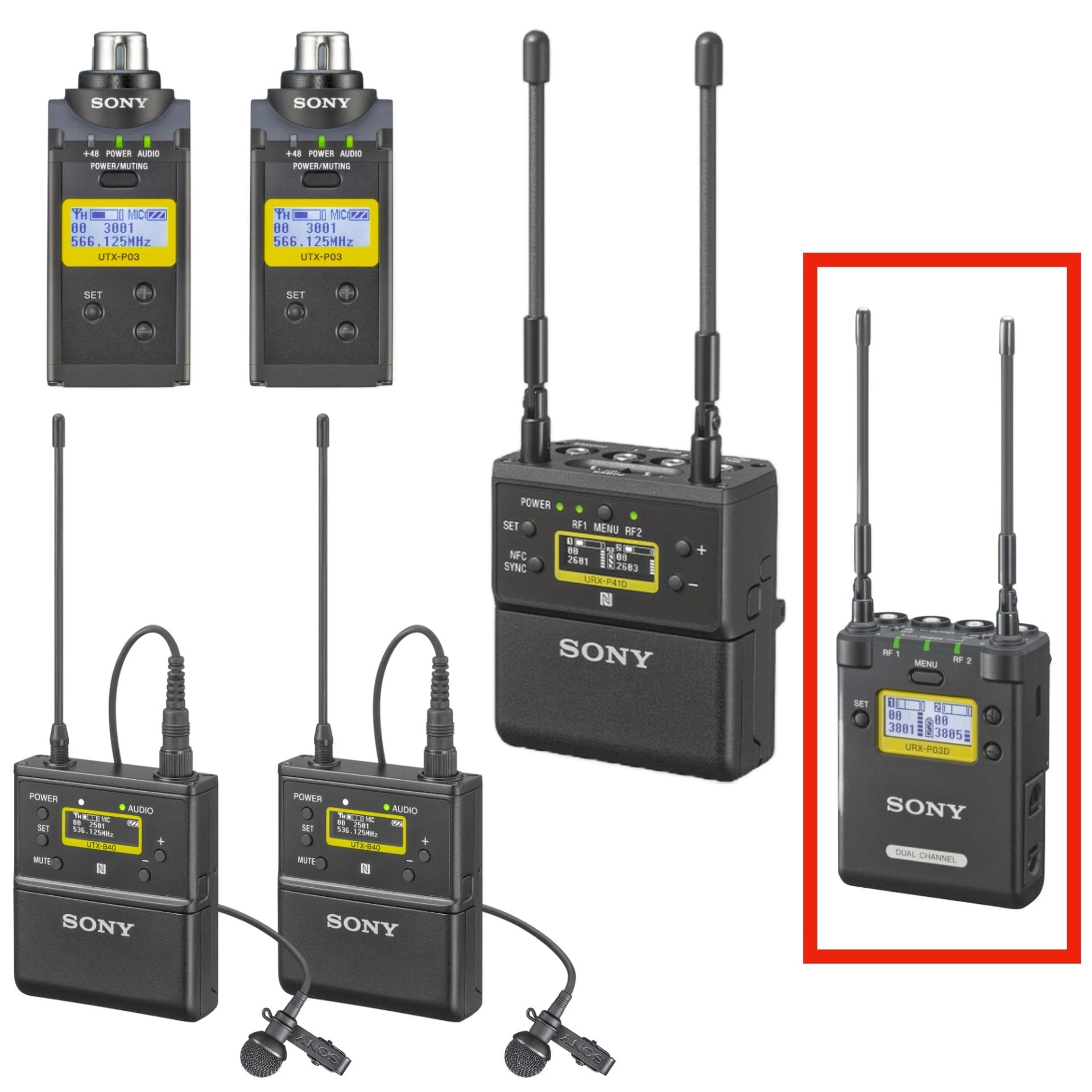 Sony Two Channel Wireless